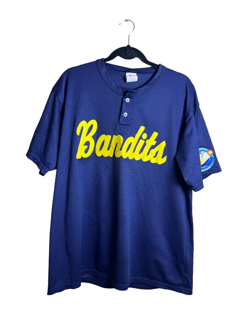 A4 Bandits Baseball Jersey Blue 2017 Puerto Rico XL